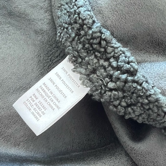 Good American Cozy Contour Faux Shearling Jacket NWT - Picture 14 of 16